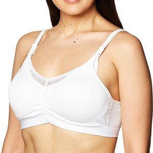 Playtex Women's Nursing Shaping Foam Wire Free W/ Lace Bra US3002 New with Tags